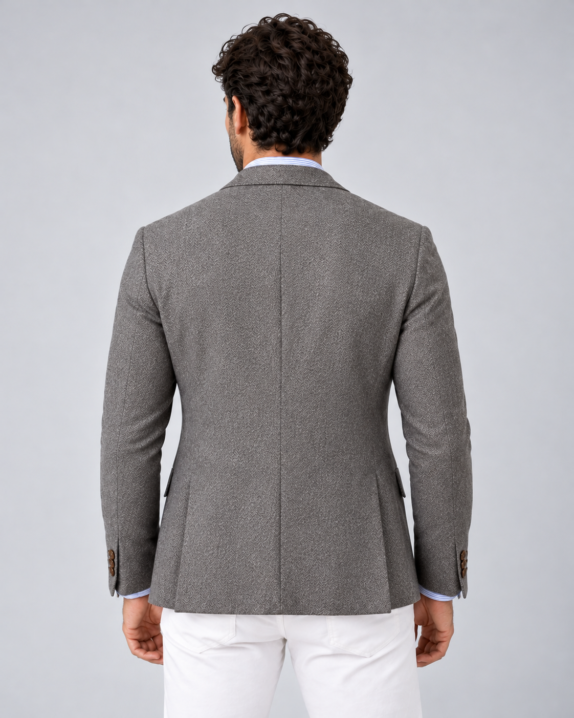 Men's Blazer Knit – Lightweight Tailored Fit