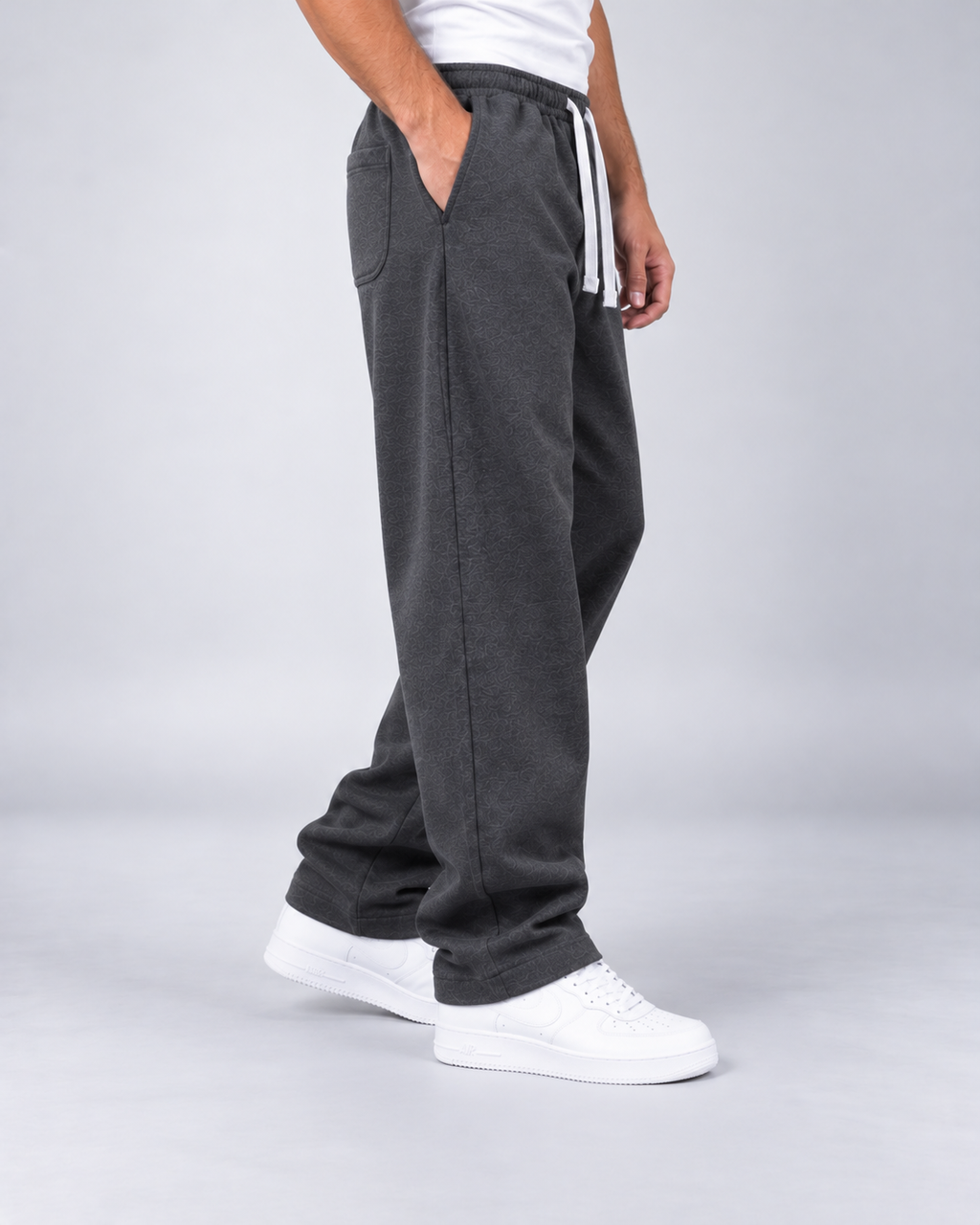 Men's Joggers – Drawstring Waist, Loose Fit