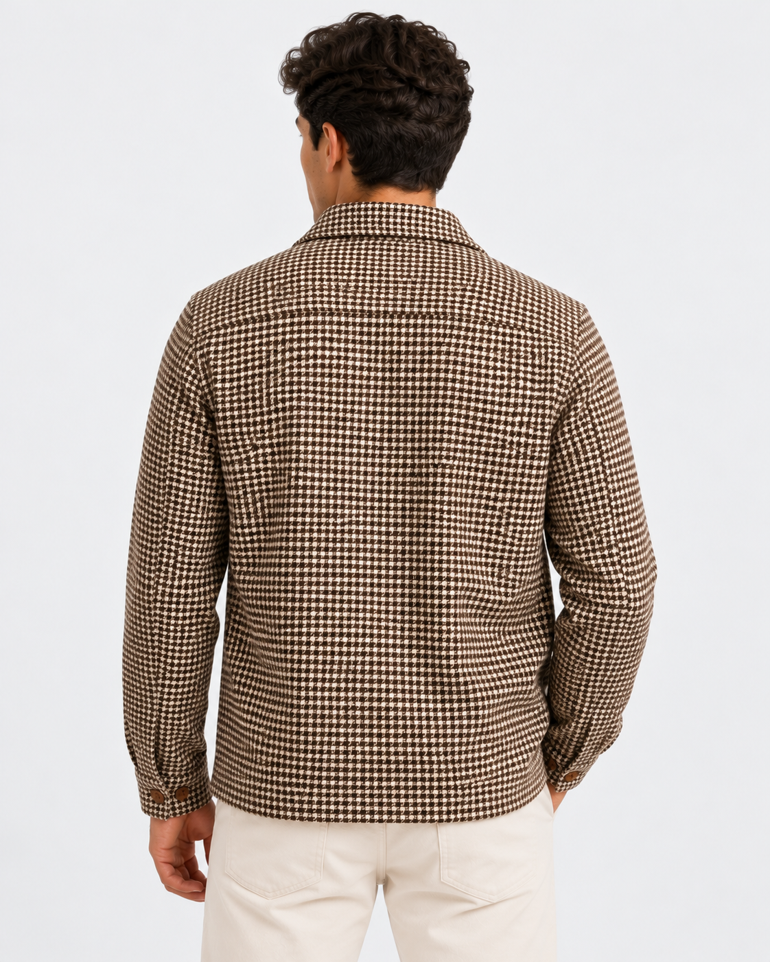 Men's Shirt Jacket – Button-Up Front