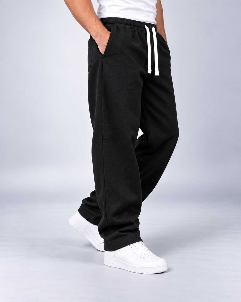 Men's Joggers – Drawstring Waist, Loose Fit