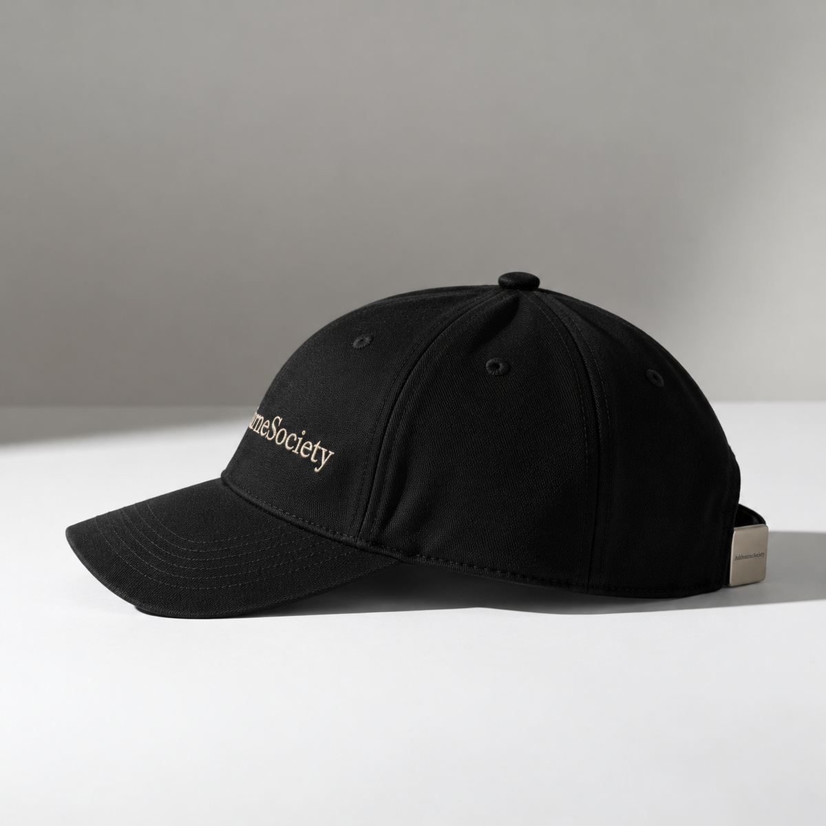 AshbourneSociety Cap - Black Baseball Cap