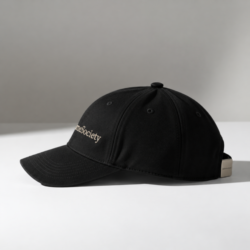 AshbourneSociety Cap - Black Baseball Cap
