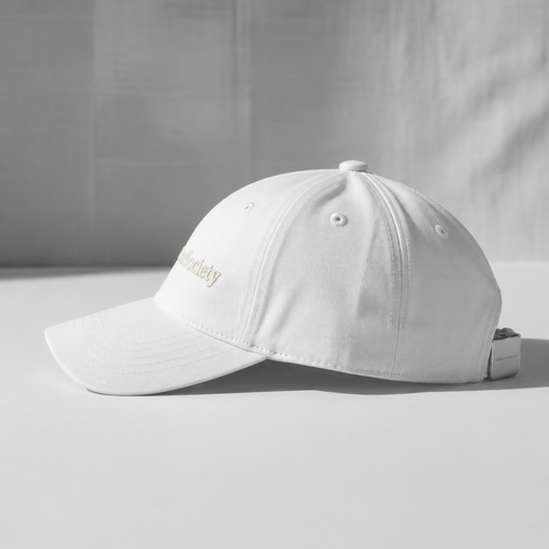 AshbourneSociety Cap - White Baseball Cap